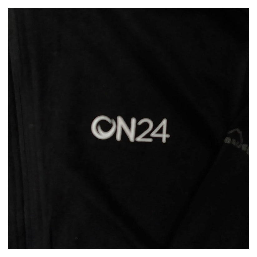 Eddie Bauer ON24 Full Zip Fleece Jacket XL Black Three Pocket – product photo 2 | RewearableUK