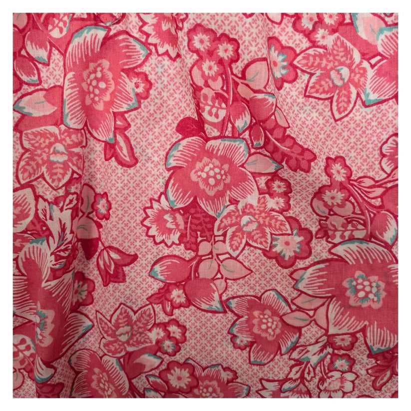 er Una Linen Blend Top Size UK 14 Pink Floral Embroidered 3/4 Sleeve Blouse by Per Una – | RewearableUK
