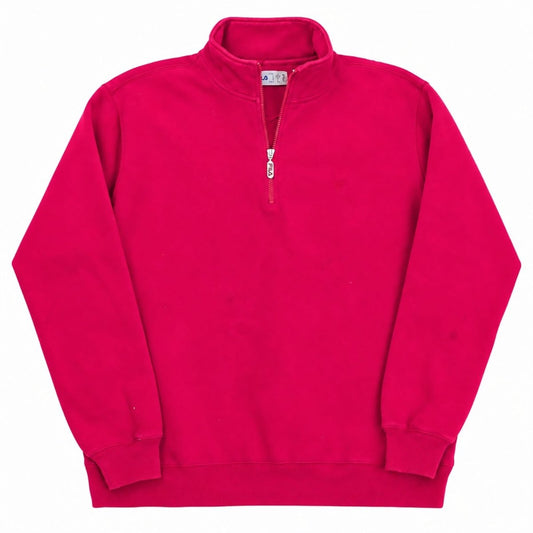 Fila Unisex Pink Quarter Zip Jumper M Stains - product photo 1
