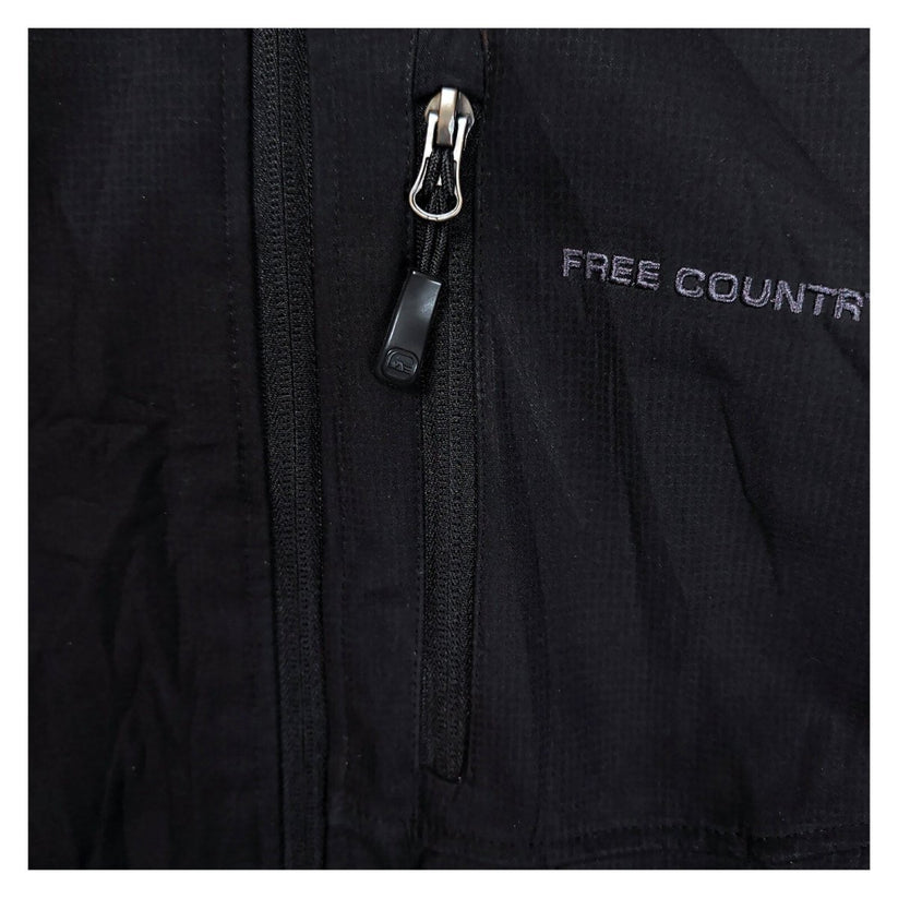 Free Country Men's Black Outdoor Jacket XL Full Zip Lightweight Hiking Coat – product photo 4 | RewearableUK