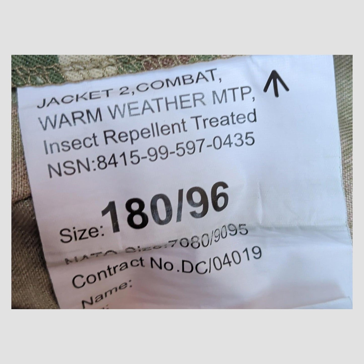 genuine british military mtp warm weather combat jacket 180 96 royal marines by RewearableUK – | RewearableUK