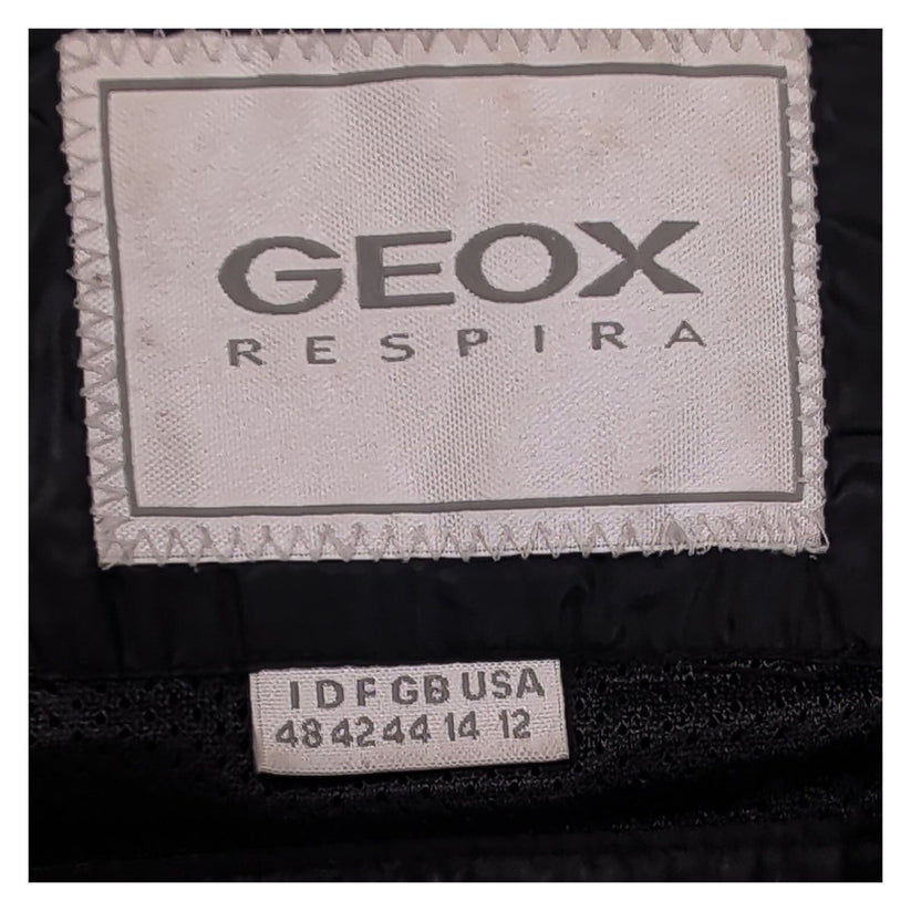 Geox Respira Women's Black Down Puffer Jacket UK 14 Quilted Winter Coat – product photo 3 | RewearableUK