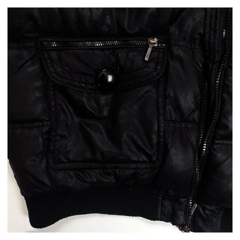 Geox Respira Women's Black Down Puffer Jacket UK 14 Quilted Winter Coat – product photo 8 | RewearableUK