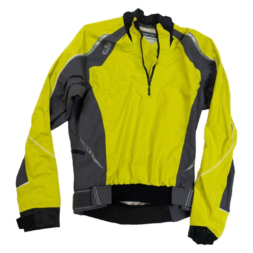 Gill Mens Pro Top 2 Dot Waterproof Sailing Smock Dinghy Spray Yellow Grey S – product photo 2 | RewearableUK