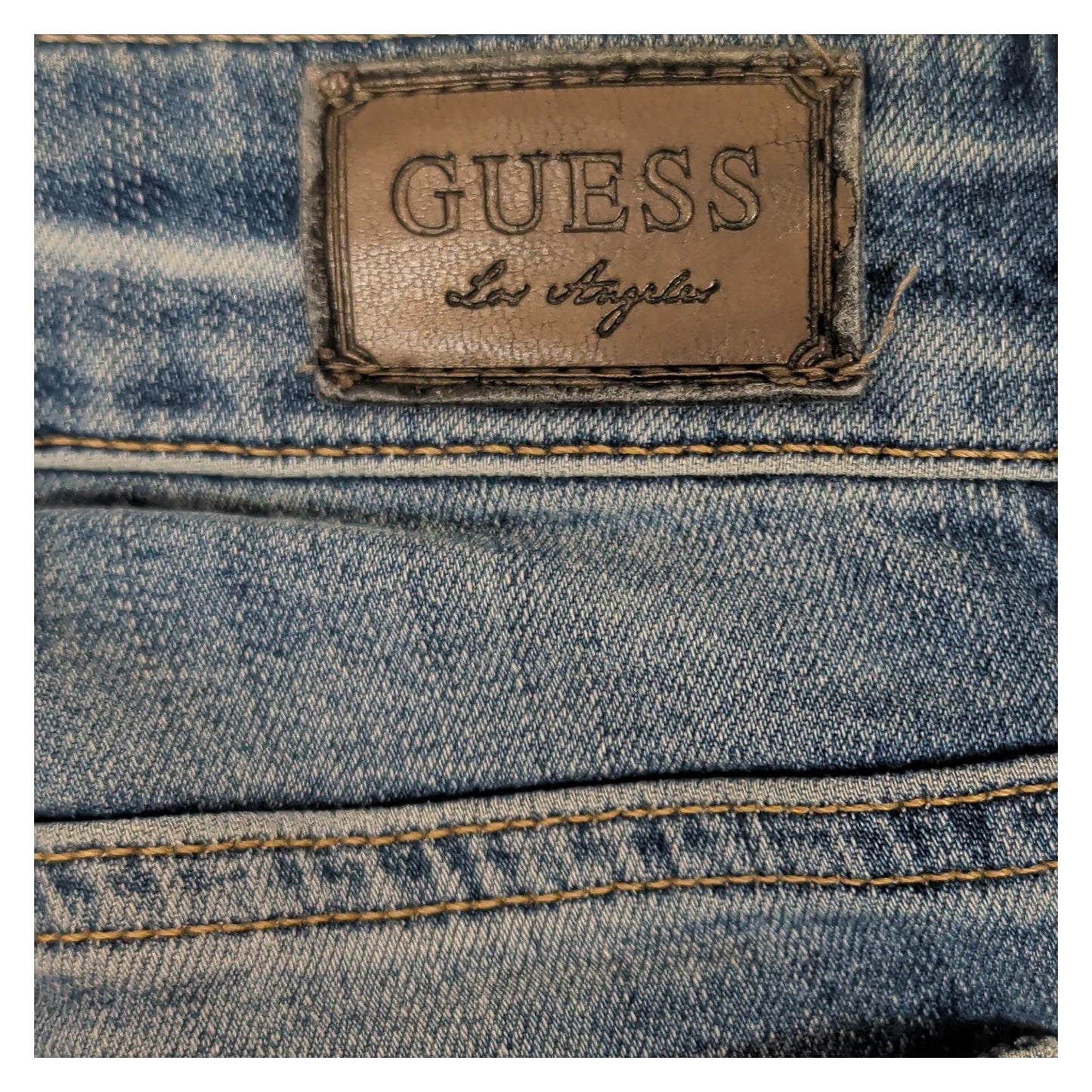 Guess Blue Nicole Skinny Jeans Women Size 26 Light Wash Denim Low Rise by GUESS – | RewearableUK