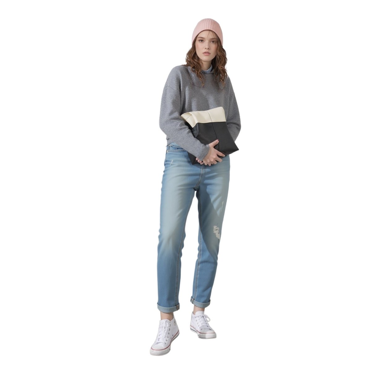 Guess Eco 1981 High Rise Skinny Jeans Distressed Blue | Women's W27 by GUESS – JEANS | RewearableUK