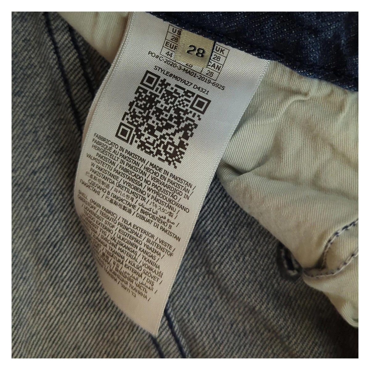 GUESS GUESS Mens Slim Fit Mid Rise Jeans W28 Blue Stretch Denim Casual Trousers JEANS RewearableUK