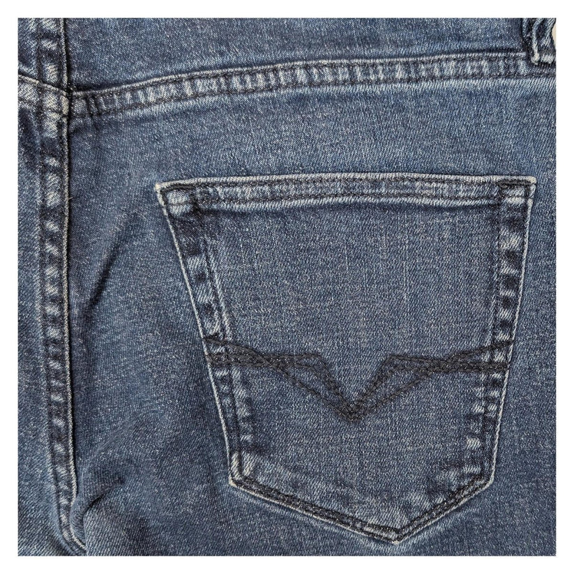 Guess Men's Slim Straight Jeans W29 Blue Stretch Denim Authentic Logo by GUESS – | RewearableUK