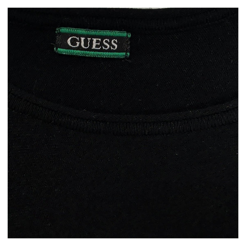 Guess Women Jumper S Black Studded Logo 82% Viscose 16% Polyamide 2% Elastane – product photo 4 | RewearableUK