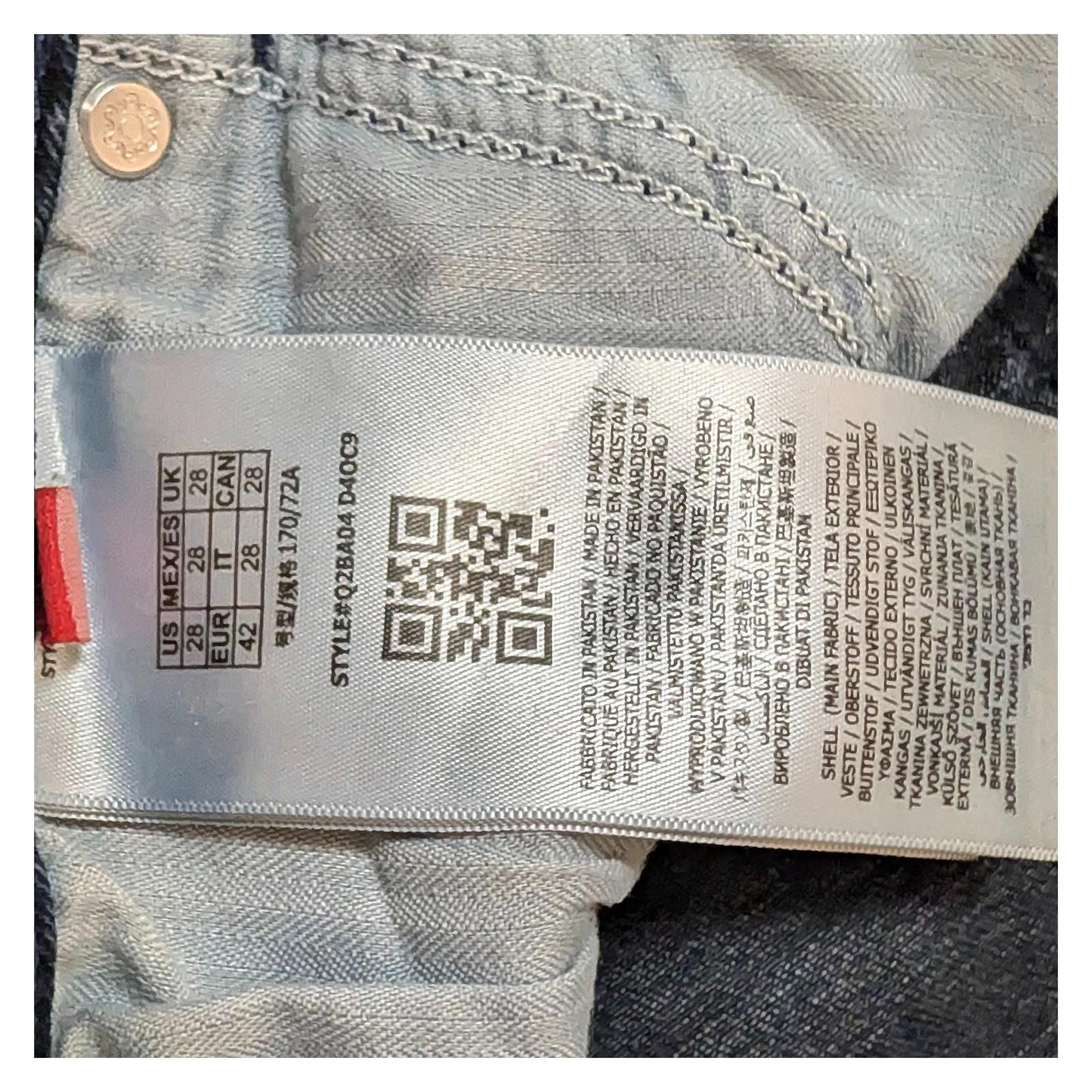 Guess Women's Mid Rise Boot Cut Jeans W28 Blue Raw Hem Stretch Denim Authentic by GUESS – | RewearableUK