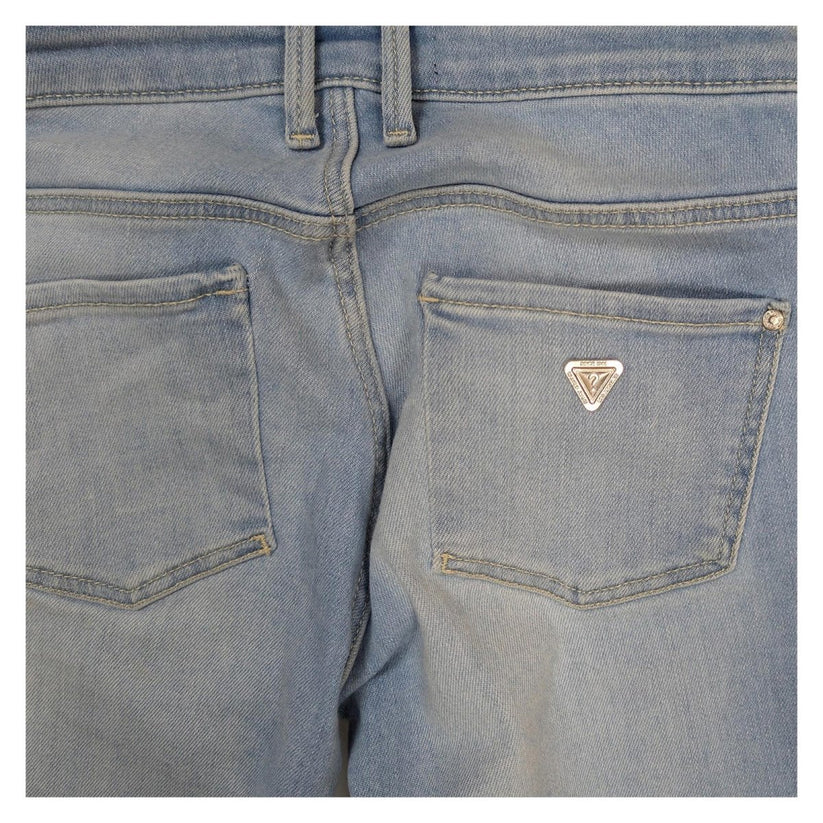 guess womens skinny jeans size 25 light blue wash stretch denim trousers by GUESS – | RewearableUK