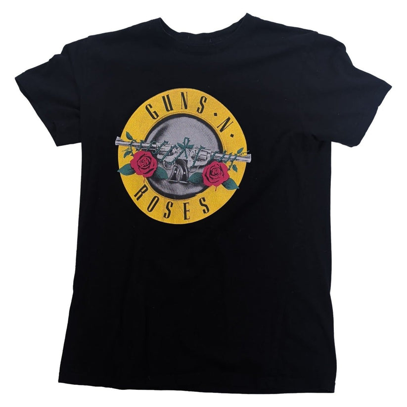 Guns N' Roses Men's T-Shirt M Black 2022 Official Licensed Band Logo Rock Music – T-Shirt product photo 6 | RewearableUK