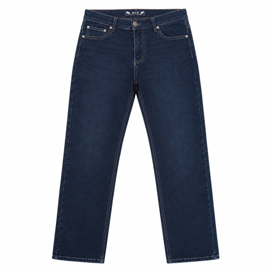 H&D Fashion Men's Jeans IT 48 Approx W32 Dark Navy Blue Straight Leg Stretch Denim – Jeans product photo 1 | RewearableUK