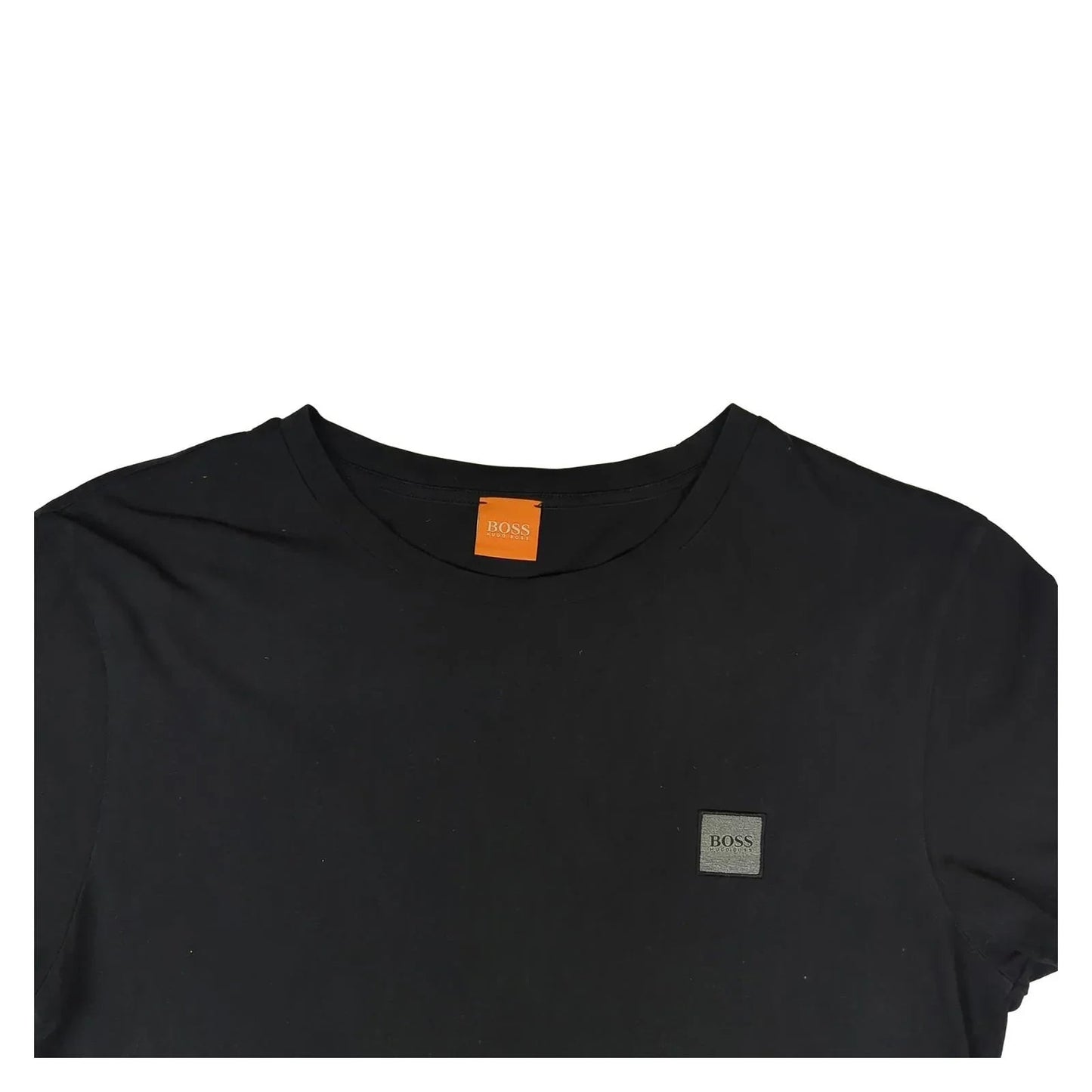 Hugo Boss Hugo Boss Black Cotton T-Shirt Men’s M Logo Tee Regular Fit T-Shirts RewearableUK