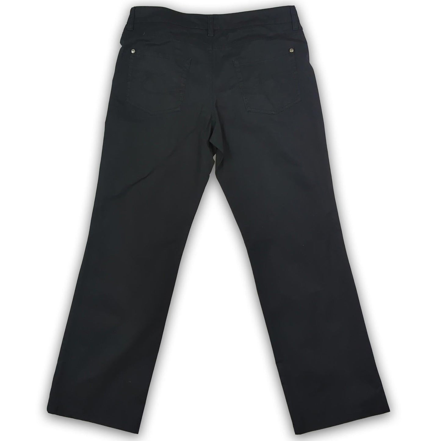 Boss Hugo Boss Black Trousers W30 L32 Regular Fit Straight Leg Smart Casual JEANS RewearableUK