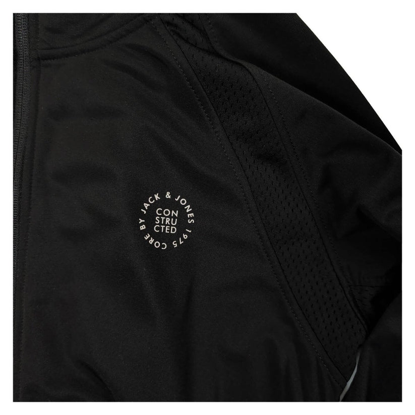 Jack & Jones Core Men's Hooded Zip Jacket M Black – product photo 2 | RewearableUK