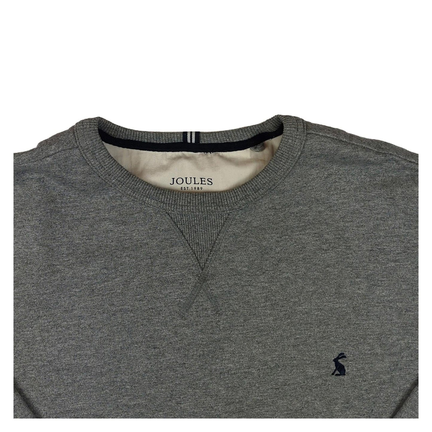 Joules Joules Men's M Grey Cotton Regular Fit Sweatshirt Jumper Sweater & Hoodie RewearableUK