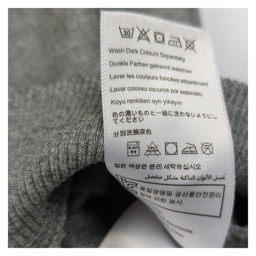 Joules Joules Men's M Grey Cotton Regular Fit Sweatshirt Jumper Sweater & Hoodie RewearableUK