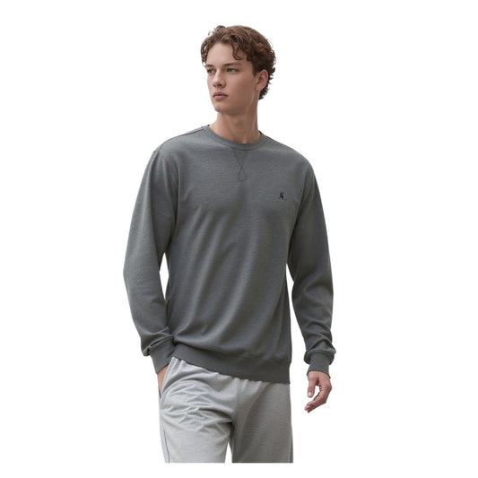 Joules Joules Men's M Grey Cotton Regular Fit Sweatshirt Jumper Sweater & Hoodie RewearableUK