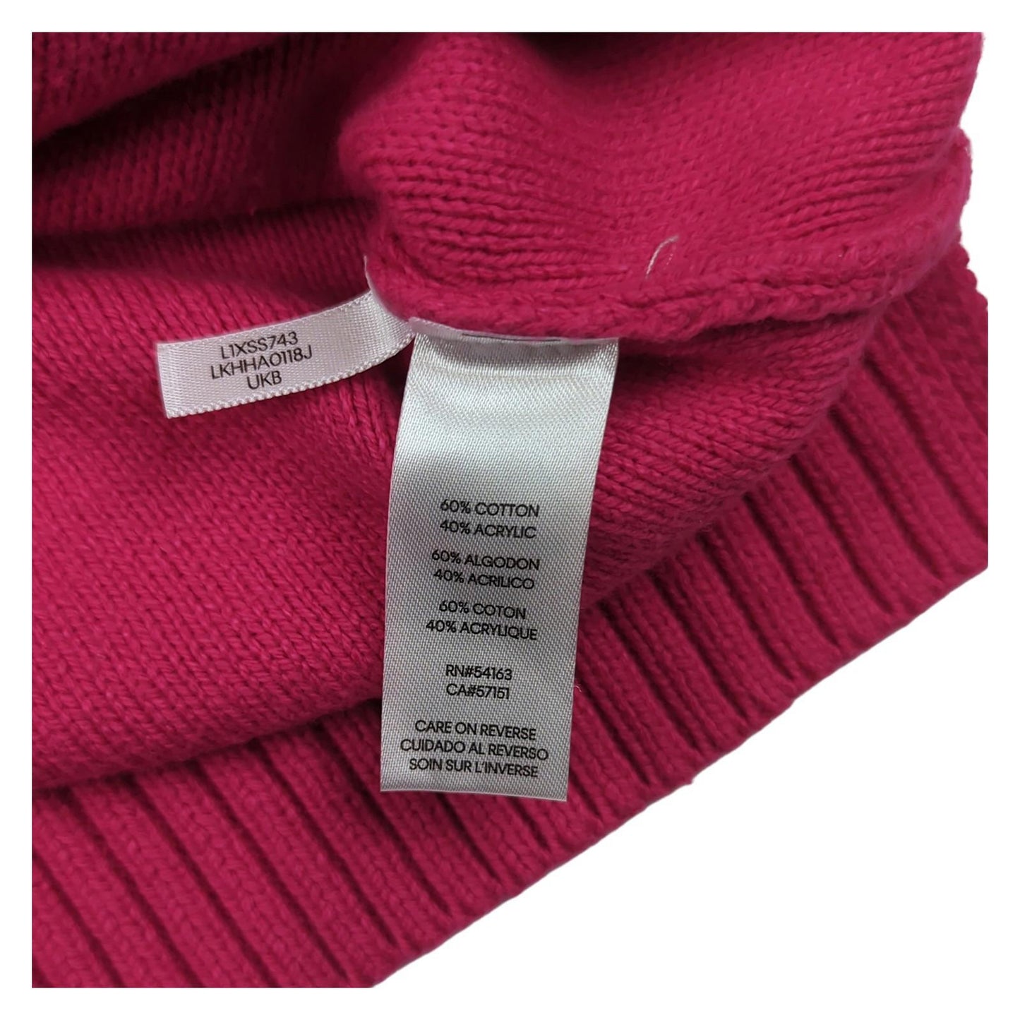 Karl Lagerfeld Paris Eiffel Tower Sweater Jumper Pink Knit Men's Size M by Karl Lagerfeld – | RewearableUK