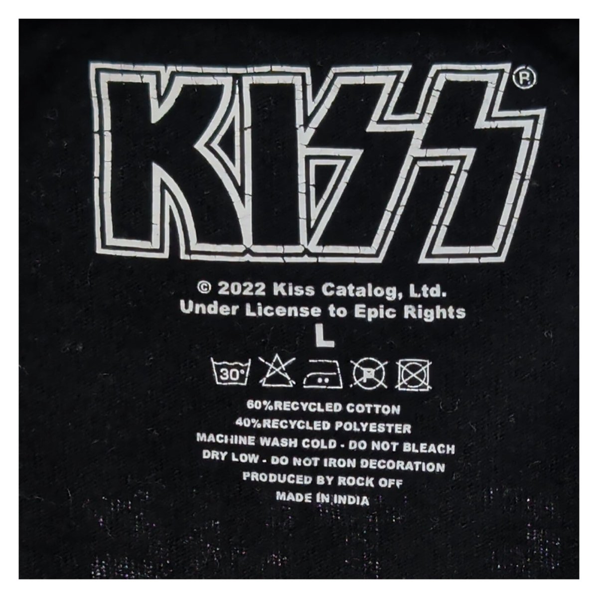 KISS End Of The Road World Tour Long Sleeve T-Shirt Black L Official Rock Band – product photo 7 | RewearableUK