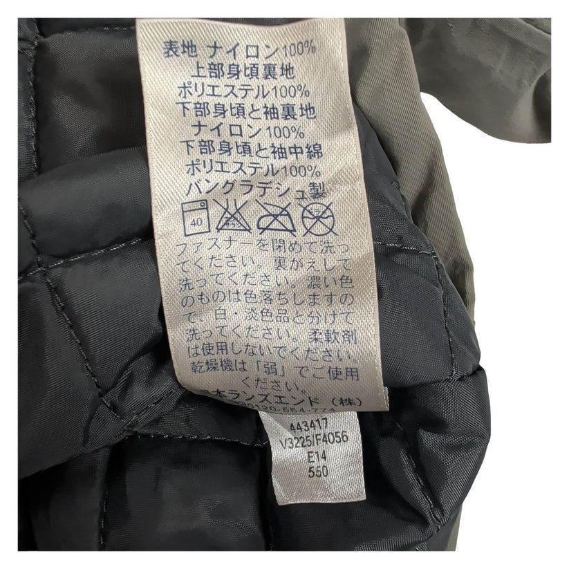 Lands End Kids Squall Waterproof Hooded Winter Coat Navy Grey XL 18-20 – product photo 8 | RewearableUK