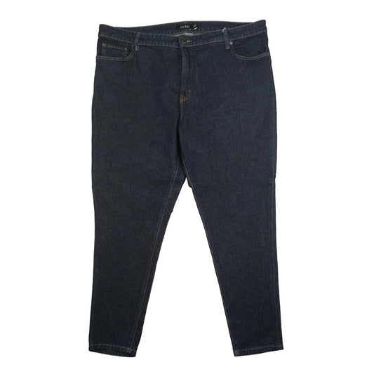 Lauren Ralph Lauren Jeans Plus Size 20W Dark Blue Denim Trousers Stretch LRL by Lauren Ralph Lauren – | RewearableUK