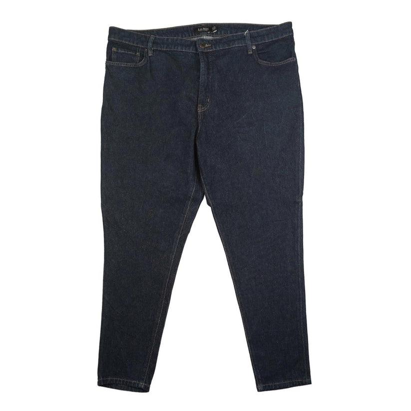Lauren Ralph Lauren Jeans Plus Size 20W Dark Blue Denim Trousers Stretch LRL by Lauren Ralph Lauren – | RewearableUK