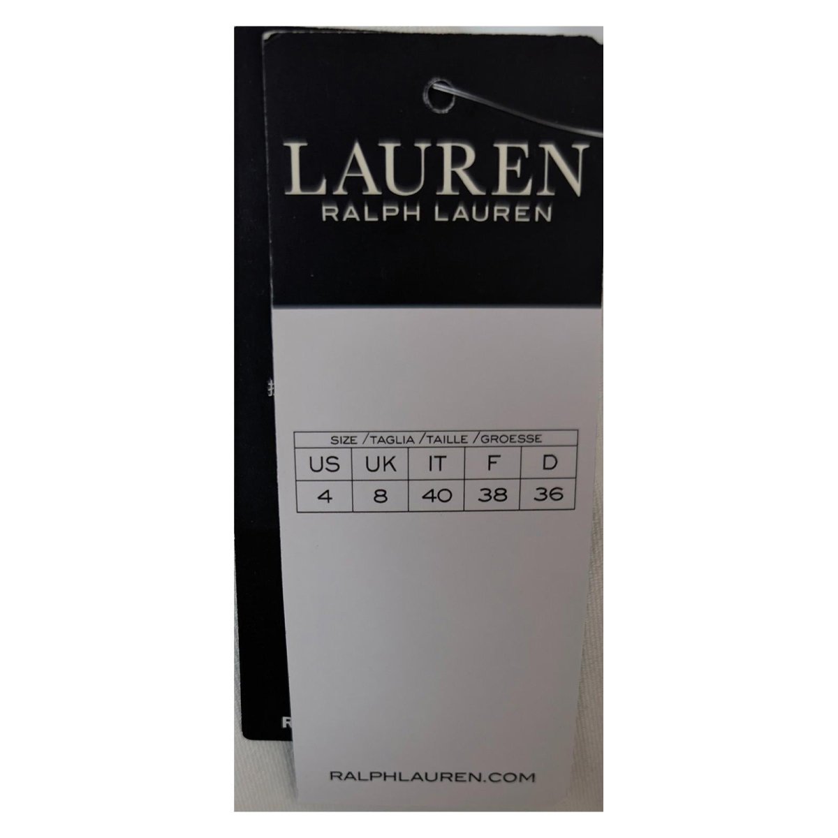 lauren ralph lauren womens trousers pants white size uk 8 us 4 slim nwt by Lauren Ralph Lauren – | RewearableUK