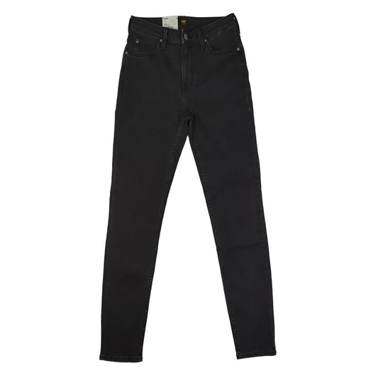 Lee Lee Scarlett High Skinny High Waist Jeans Black Women's 27/33 New With Tag JEANS RewearableUK