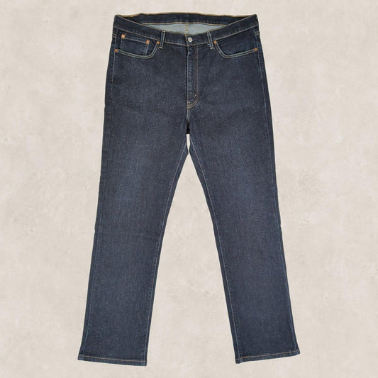 Levis 514 Mens Dark Blue Straight Fit Jeans W40 L32 by Levi's – | RewearableUK