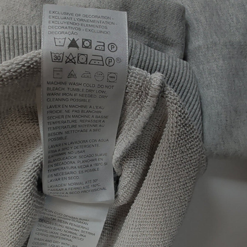 Levi's Men's Relaxed Embroidered Hoodie S Grey – product photo 7 | RewearableUK
