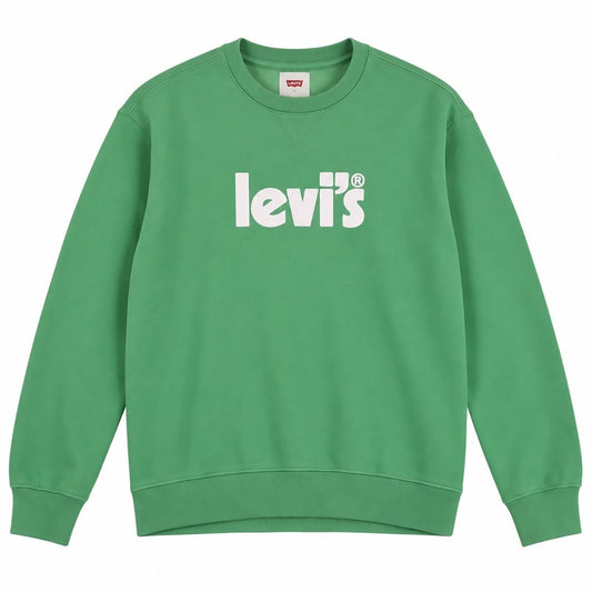Levi's Unisex Adults Sweatshirt XS Green Logo Relaxed Fit – product photo 1 | RewearableUK
