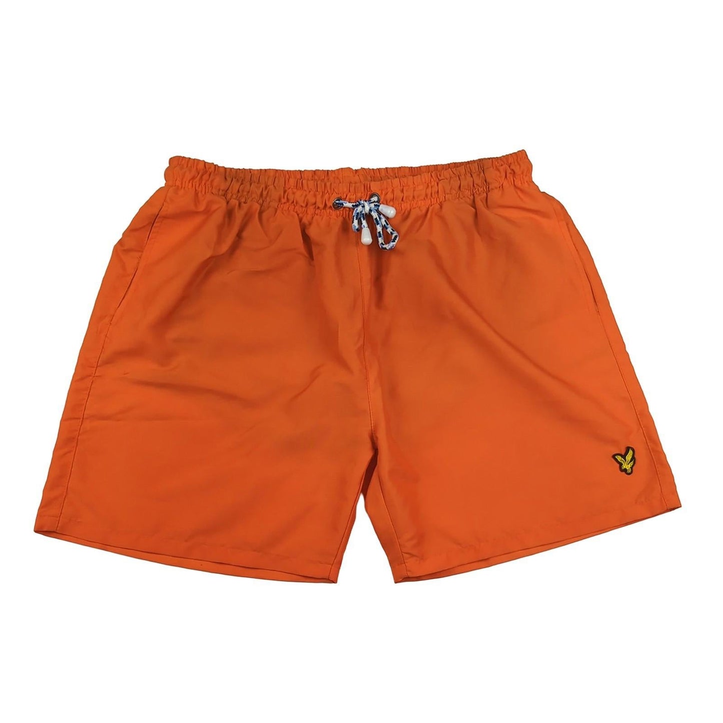 Lyle & Scott Mens Swim Shorts Size XL Orange Summer Holiday Beach Wear Cotton L& by Lyle & Scott – Swim Shorts | RewearableUK