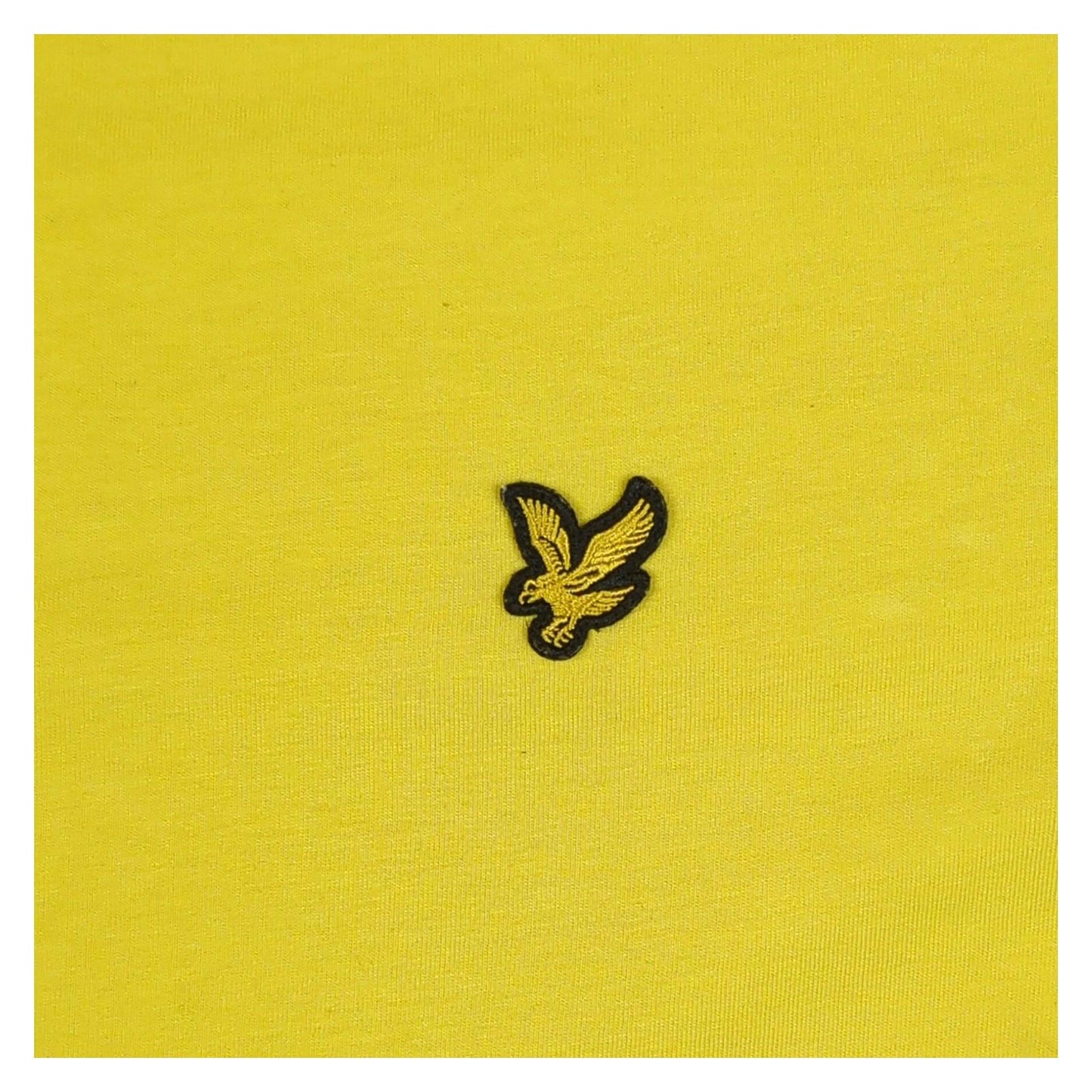 Lyle & Scott Lyle & Scott Yellow Organic Cotton T-Shirt Men’s XL Classic Fit Logo Tee 4SWD T-Shirts RewearableUK