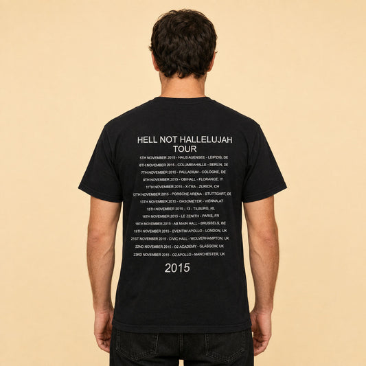 Marilyn Manson The Pale Emperor 2015 Tour T-Shirt L Black – music product photo 2 | RewearableUK