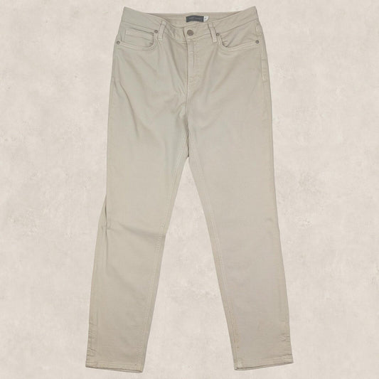 mint velvet womens beige wash straight fit denim jeans pants size 12 r by Mint Velvet – | RewearableUK