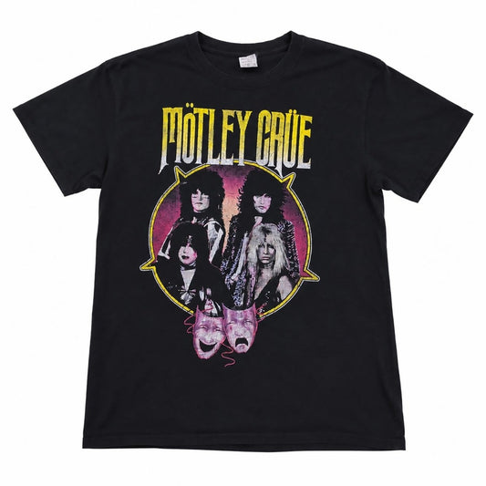Motley Crue Gildan Softstyle Band T Shirt Black Size L Rock Metal Graphic Tee – product photo 1 | RewearableUK
