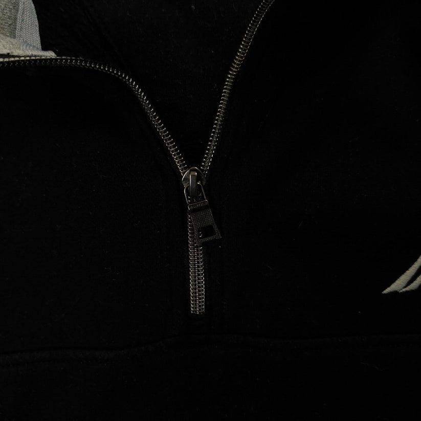 Nautica Men's Quarter Zip Sweatshirt S Black – product photo 6 | RewearableUK