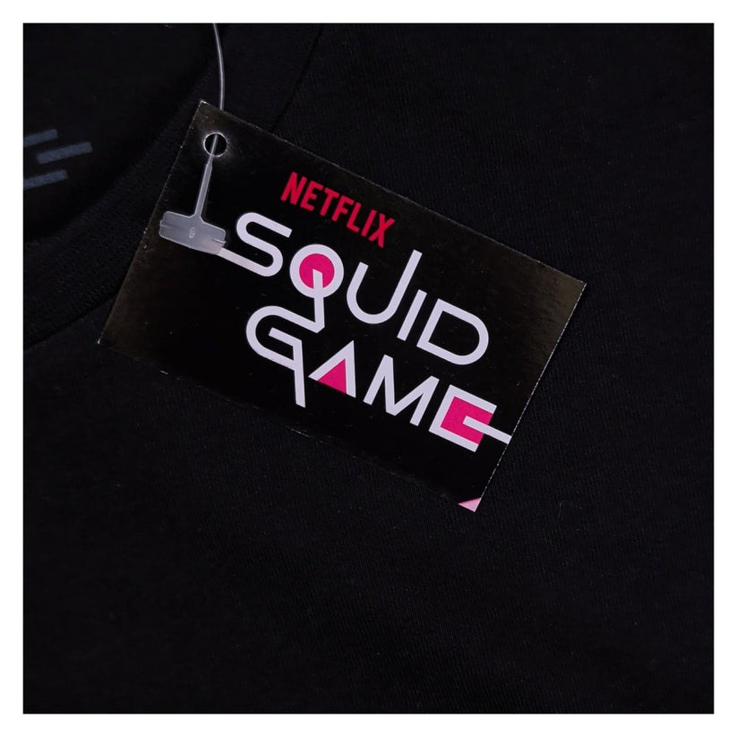 Netflix Squid Game T-Shirt 3XL Black Korean Logo Graphic Tee Official New – T-Shirt product photo 8 | RewearableUK