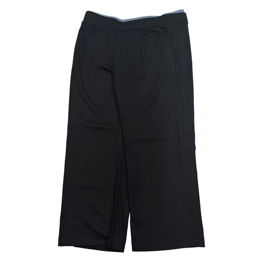 Next Black Wide Leg Trousers Women's Size Large (UK 14 - 16) Elastic Waist New by Next – | RewearableUK