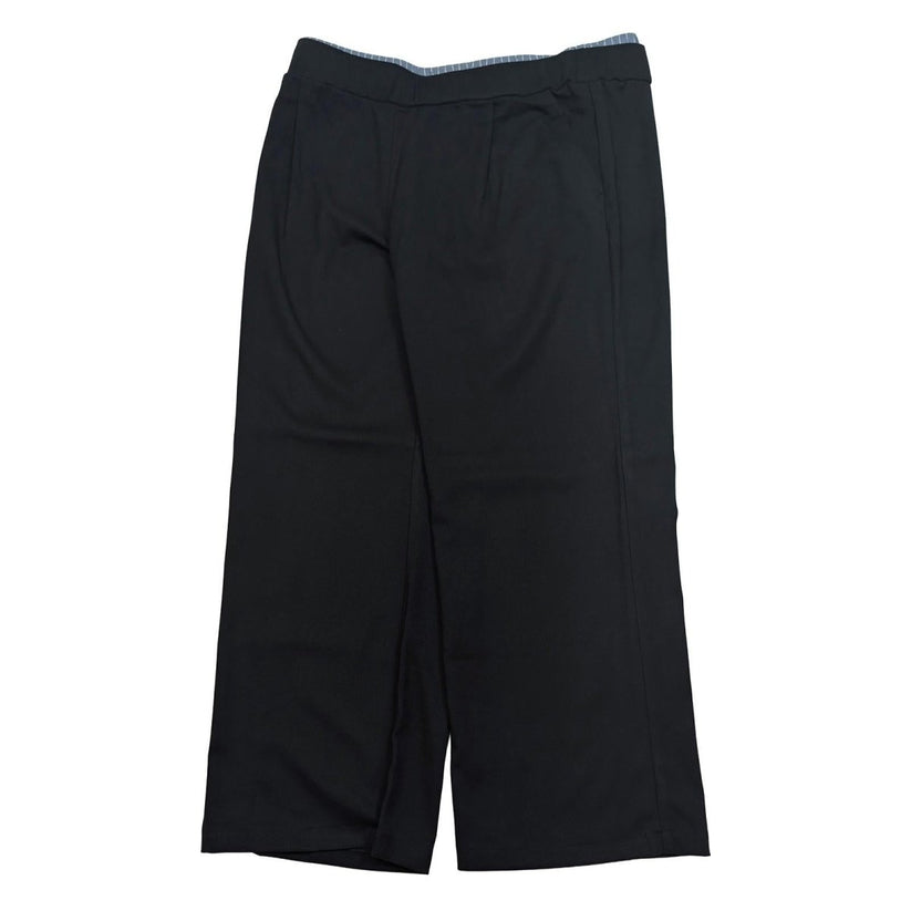 Next Black Wide Leg Trousers Women's Size Large (UK 14 - 16) Elastic Waist New by Next – | RewearableUK