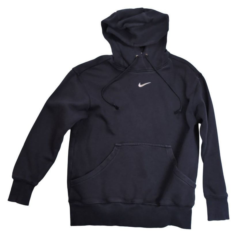 Nike Black Pullover Hoodie XS Embroidered Swoosh Logo Kangaroo Pocket – product photo 8 | RewearableUK
