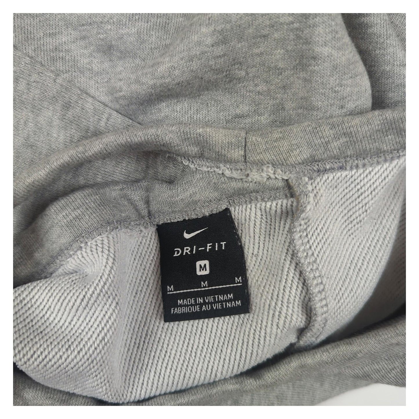 Nike Nike Dri - Fit Crewneck Sweatshirt Grey Women's M Cotton Pullover Used Sweater & Hoodie RewearableUK