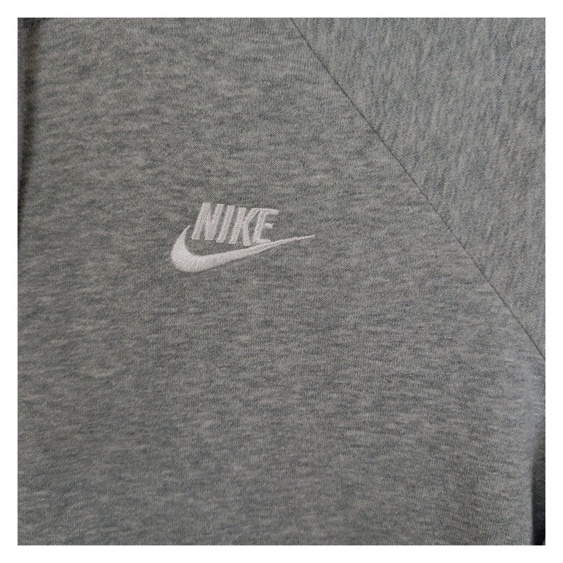 Nike Full Zip Hoodie Grey Size M Embroidered Logo Cotton Blend Sweatshirt – product photo 3 | RewearableUK