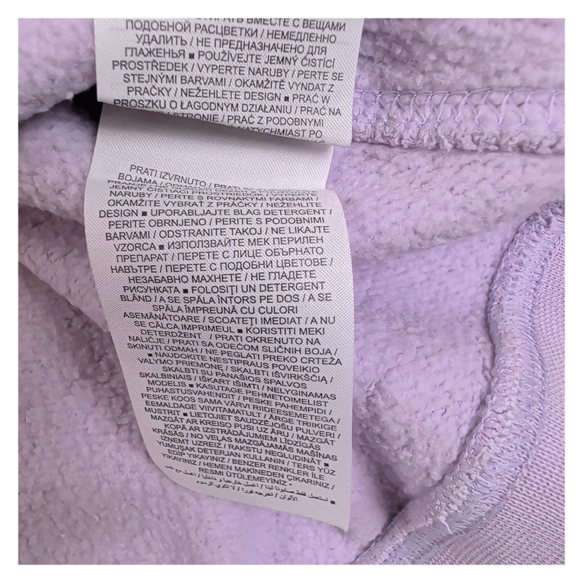 Nike Lilac Crew Neck Sweatshirt Size S Embroidered Swoosh Logo Cotton Pullover – product photo 8 | RewearableUK