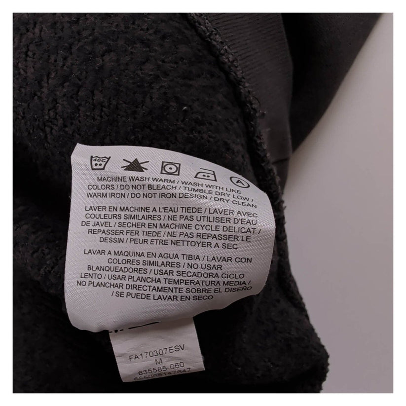 Nike Men's Wood Basketball Graphic Hoodie M Black – product photo 7 | RewearableUK