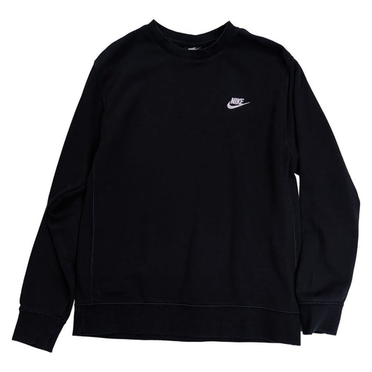 Nike Mens Sweatshirt M Black Embroidered Logo Cotton – product photo 1 | RewearableUK