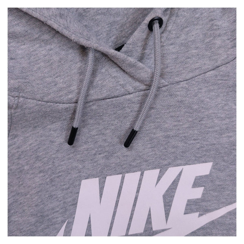 Nike Sportswear Grey Pullover Hoodie Size S Futura Swoosh Logo Sweatshirt – product photo 4 | RewearableUK
