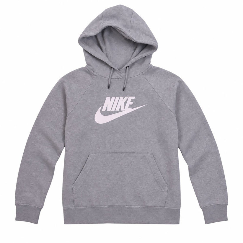 Nike Sportswear Grey Pullover Hoodie Size S Futura Swoosh Logo Sweatshirt – product photo 1 | RewearableUK